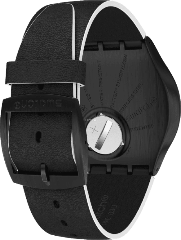 Swatch,SKIN ,Black,SS07B101