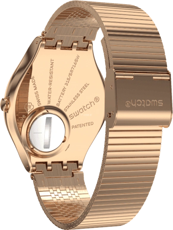 Swatch,SKIN ,Stainless Steel,Gold,SYXG101GG