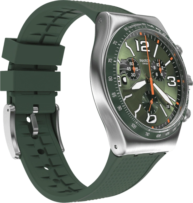 Swatch,IRONY 43mm,43mm,Closed,YVS462