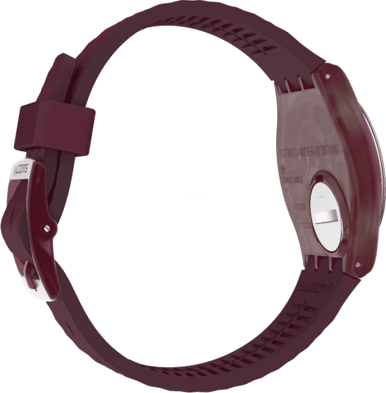 Swatch,Originals 34x39.20mm,34x39.20mm,Plastic,Red,GR184