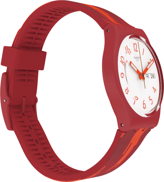 Swatch,Originals 34mm,34mm,Plastic,White,Closed,GR711