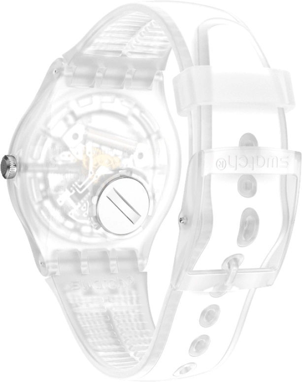 Swatch,Originals 41mm,41mm,Plastic,White,Quartz,Day,Round,SO29K401