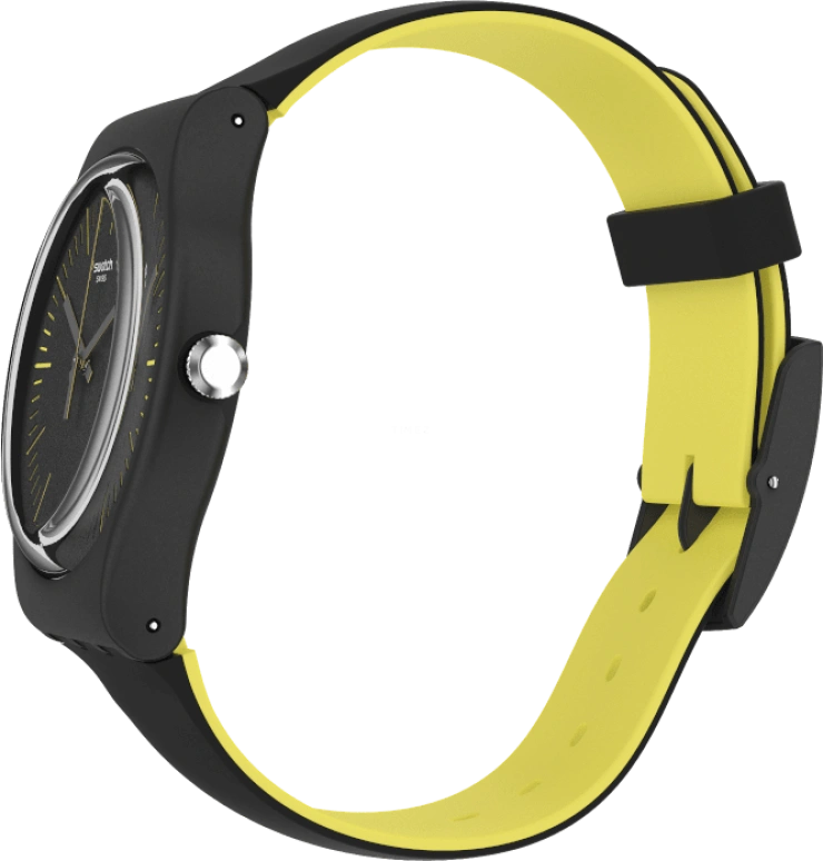 Swatch,Originals 41mm,41mm,Black,Sapphire,Crystal Glass,Open,SUOB184
