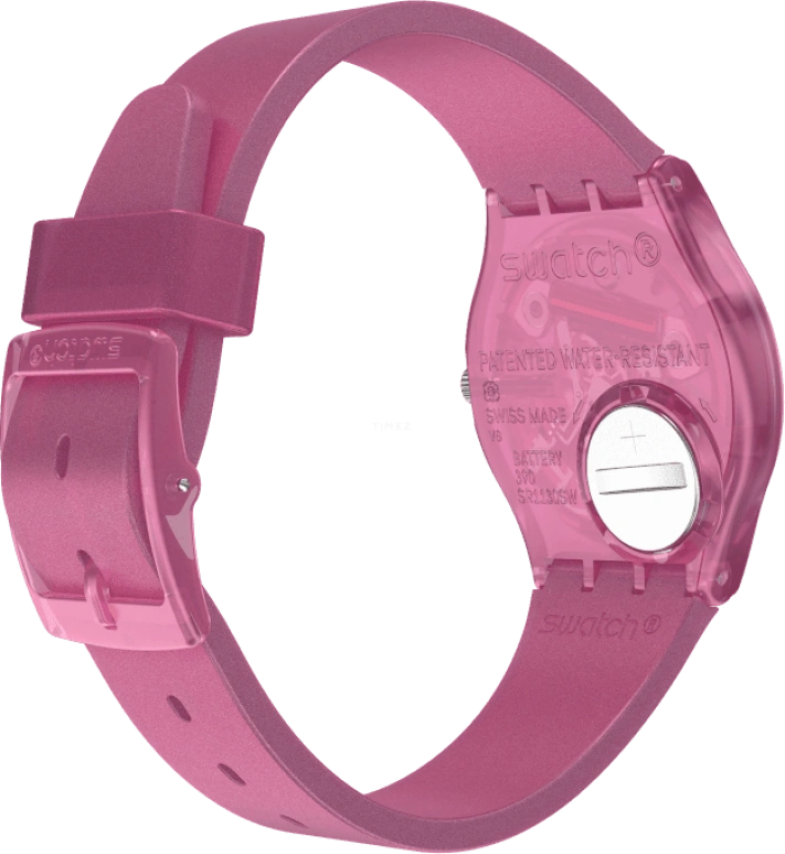 Swatch,Originals 34mm,34mm,Pink,Open,GP170