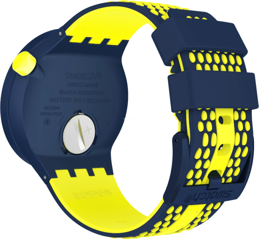 Swatch,THE BOLD 47mm,47mm,Plastic,Black,SO27N102
