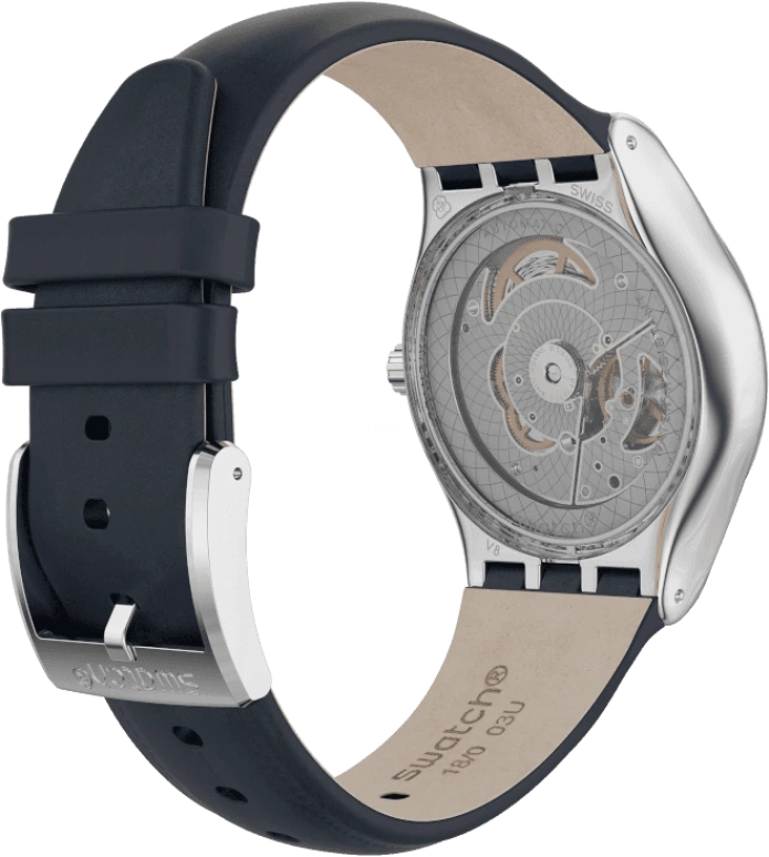 Swatch,IRONY 42mm,42mm,Stainless Steel,Open,YIS420