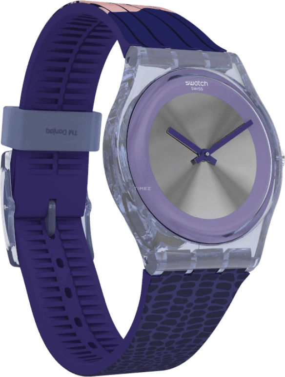 Swatch,Originals 39.20mm,39.20mm,Plastic,Grey,Quartz,GZ328