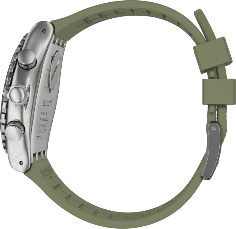 Swatch,IRONY 43mm,43mm,Stainless Steel,Green,YVS488