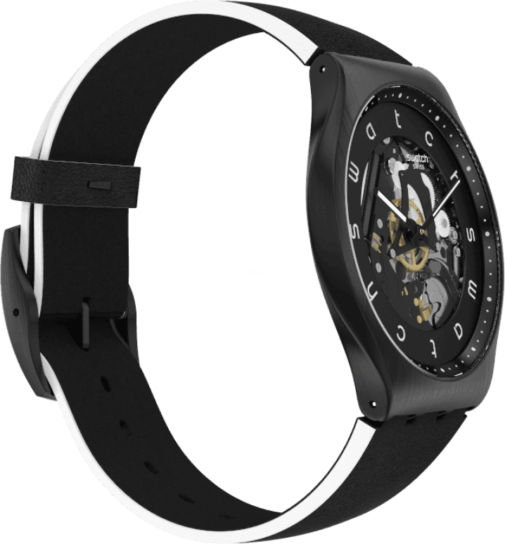 Swatch,SKIN ,Black,SS07B101