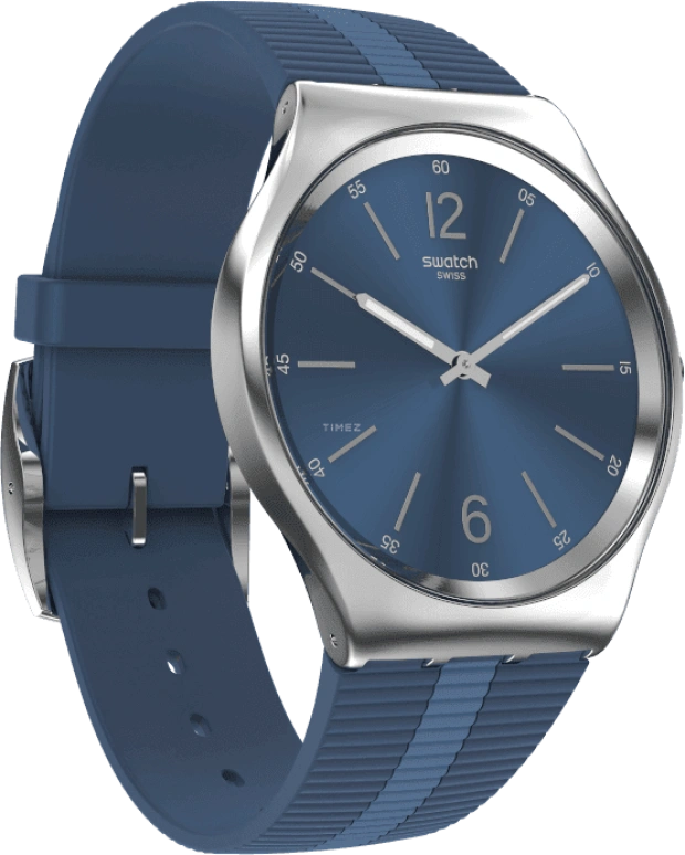 Swatch,SKIN ,Blue,SS07S111