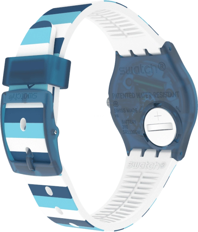 Swatch,Originals 34mm,34mm,White,Open,GN728