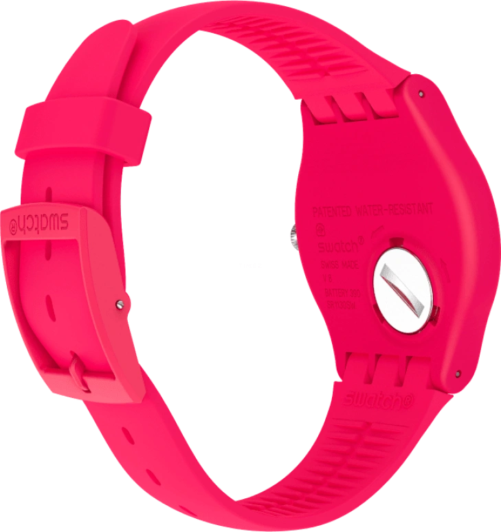 Swatch,CLASSIC ,Plastic,Red,SUOR704