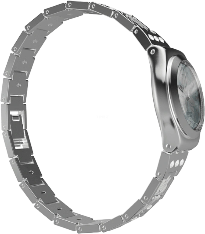 Swatch,IRONY 25mm,25mm,Stainless Steel,Blue,YSS222G