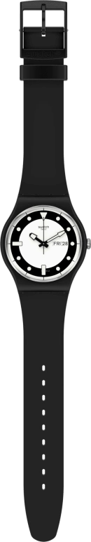 Swatch,Special Edition 41mm,41mm,Bioceramic,Ceramic,White,Quartz,Date,Day,SO32B705