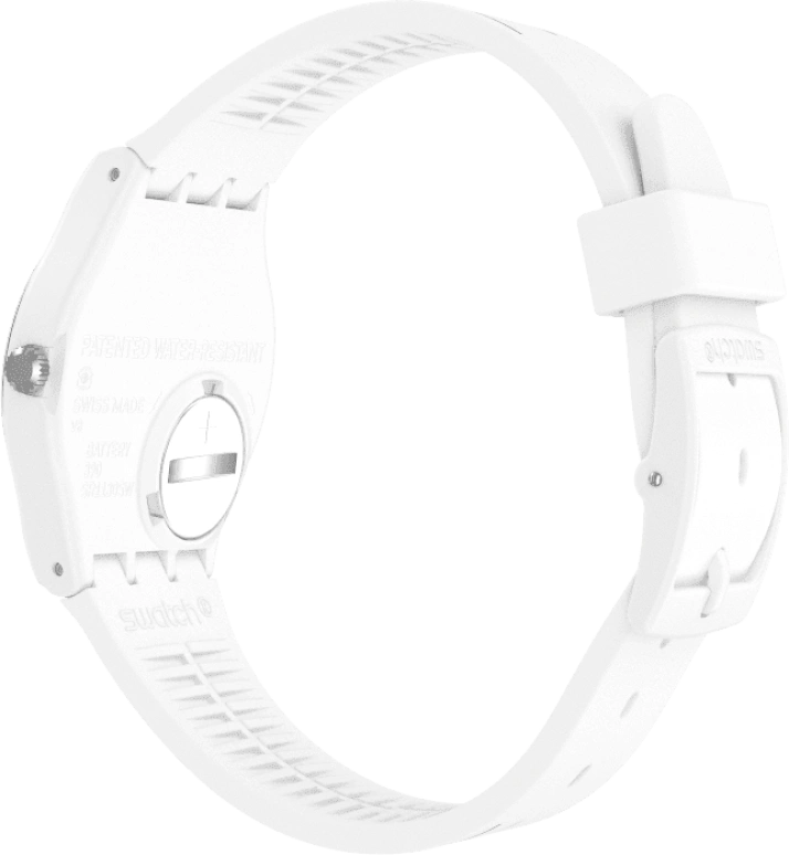 Swatch,Originals 34mm,34mm,Plastic,White,Closed,GW712
