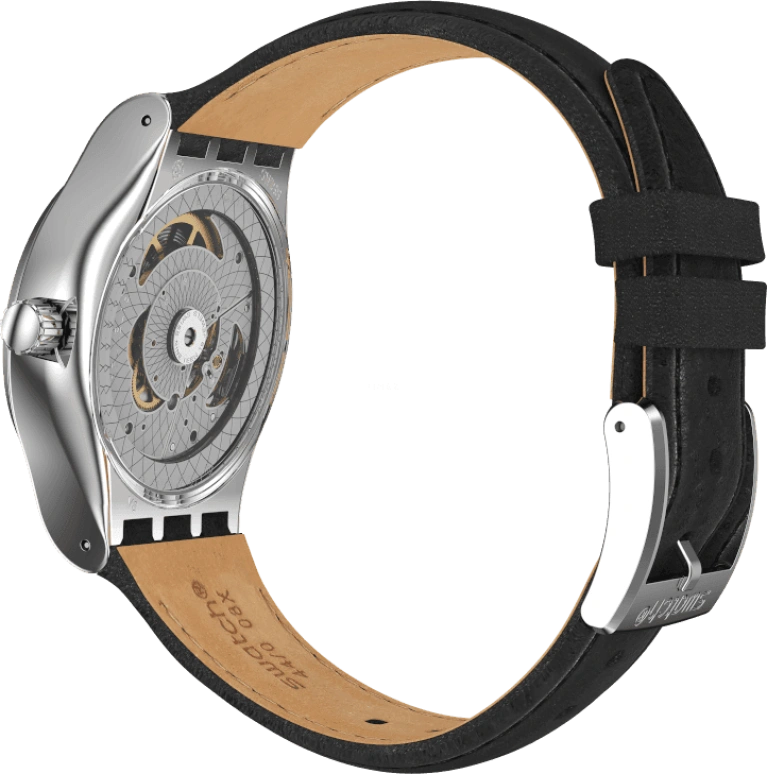 Swatch,IRONY 42mm,42mm,Black,Open,SY23S400