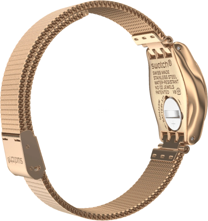Swatch,IRONY 25x28.70mm,25x28.70mm,Rose Gold,YSG166M