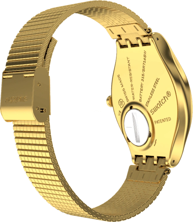Swatch,SKIN ,Gold,SYXG106GG