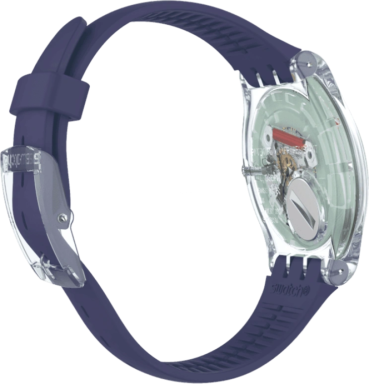 Swatch,Originals 41mm,41mm,Plastic,Purple,SUOK712