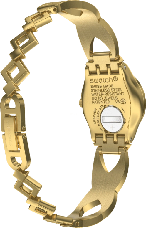 Swatch,IRONY 25mm,25mm,Gold,YSG164G
