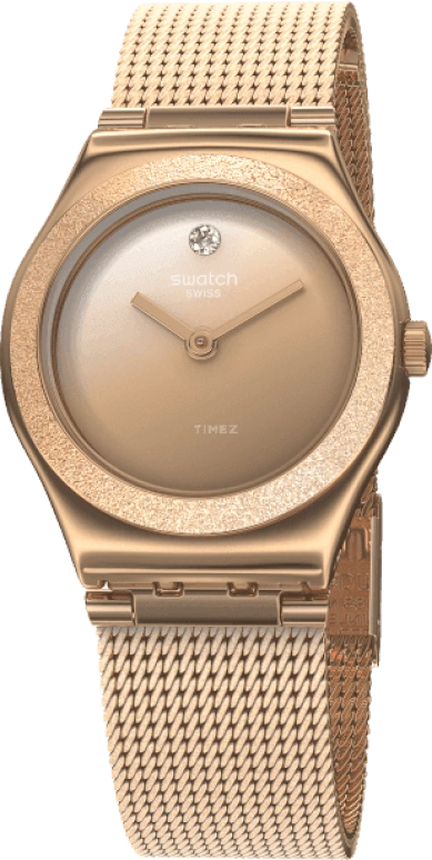 Swatch,IRONY 25x28.70mm,25x28.70mm,Rose Gold,YSG166M