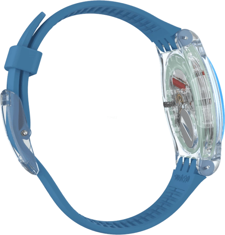 Swatch,Originals 41mm,41mm,Plastic,Blue,SUOK711