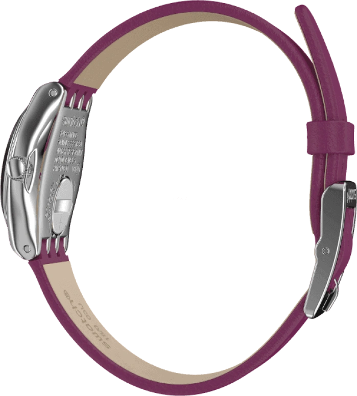 Swatch,IRONY 25mm,25mm,Red,Sapphire,Crystal Glass,YSS330