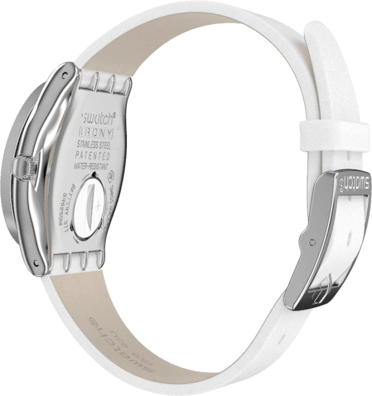 Swatch,IRONY 33mm,33mm,White,YLS217