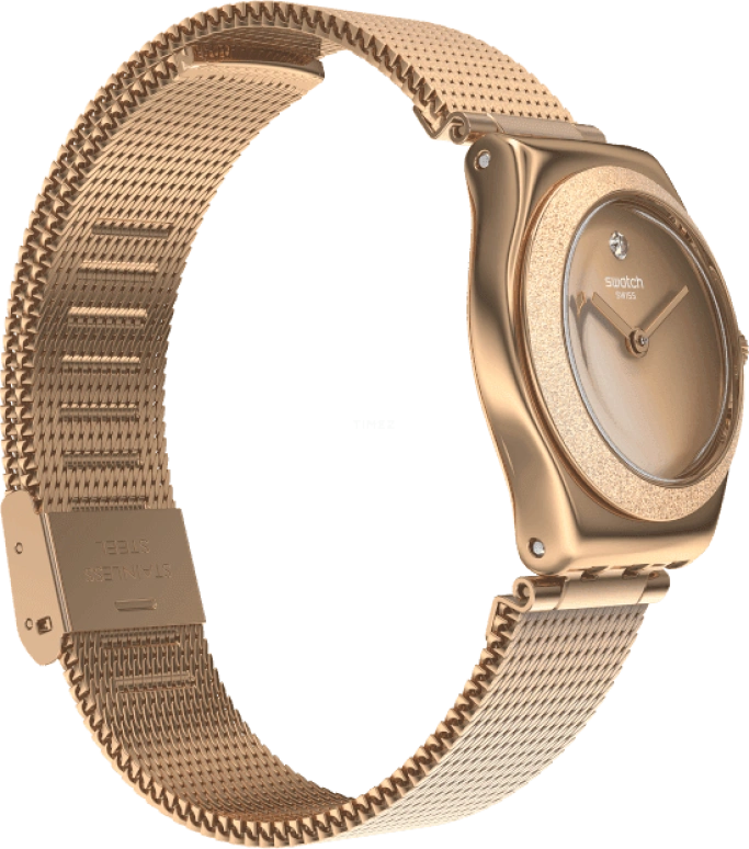 Swatch,IRONY 25x28.70mm,25x28.70mm,Rose Gold,YSG166M