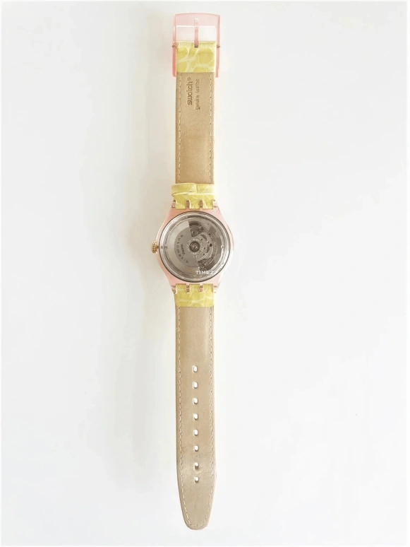Swatch,Other 37mm,37mm,Plastic,Silver,Gold,Automatic,Sapphire,Crystal Glass,Tonneau,SAP100