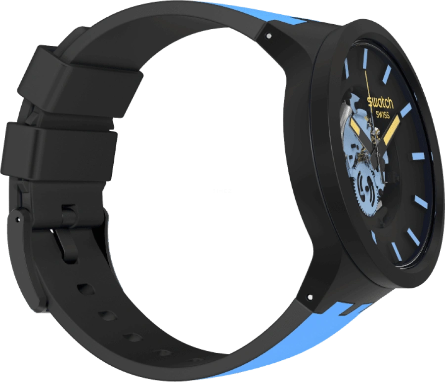 Swatch,THE BOLD 47mm,47mm,Black,SB03B108