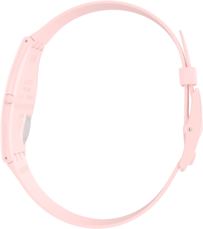 Swatch,SKIN 34mm,34mm,Ceramic,Pink,Closed,SS09P100
