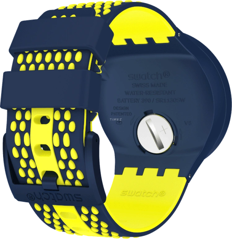 Swatch,THE BOLD 47mm,47mm,Plastic,Black,SO27N102