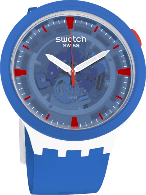 Swatch,THE BOLD 47mm,47mm,Bioceramic,Ceramic,Sapphire,Crystal Glass,SB03Z100