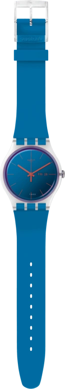 Swatch,Originals 41mm,41mm,Plastic,Blue,SUOK711