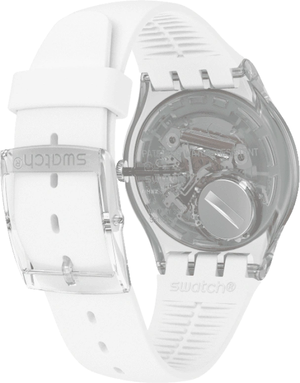 Swatch,Originals 41mm,41mm,Plastic,Blue,Pink,Sapphire,Crystal Glass,SUOK713