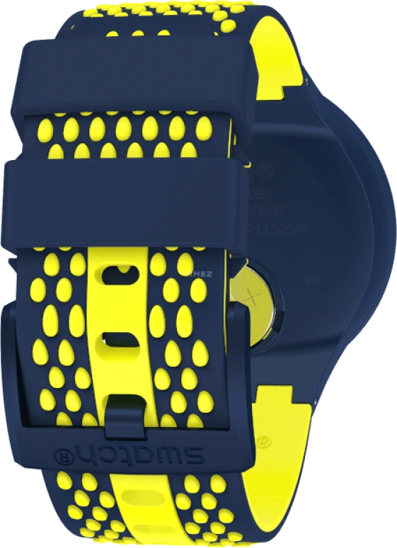 Swatch,THE BOLD 47mm,47mm,Plastic,Black,SO27N102