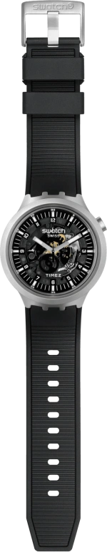 Swatch,IRONY 47mm,47mm,Stainless Steel,Skeleton,Quartz,Sapphire,Crystal Glass,Round,SB07S105