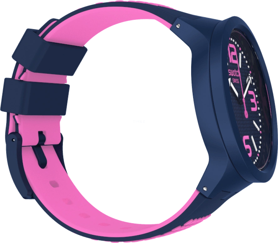 Swatch,THE BOLD 47mm,47mm,Plastic,Black,SO27N103