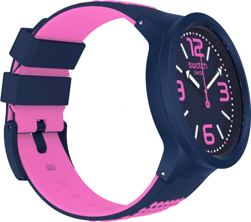 Swatch,THE BOLD 47mm,47mm,Plastic,Black,SO27N103