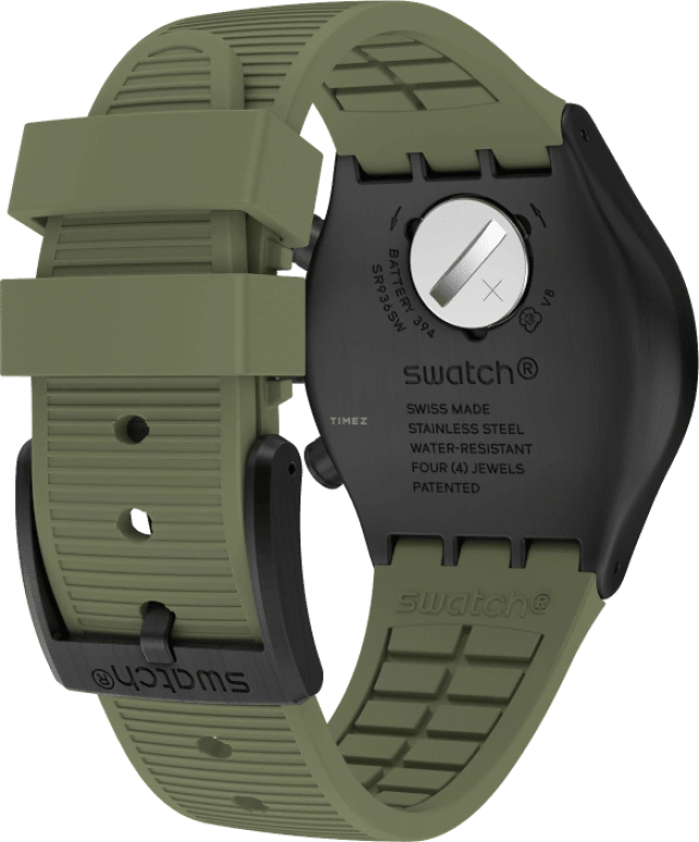 Swatch,IRONY 43x49mm,43x49mm,Green,YVB411