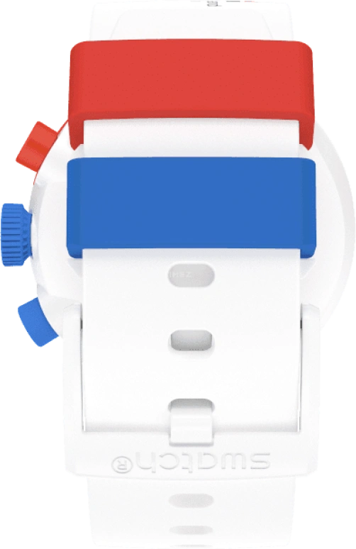Swatch,THE BOLD 47mm,47mm,Bioceramic,Ceramic,White,Sapphire,Crystal Glass,SB04Z400