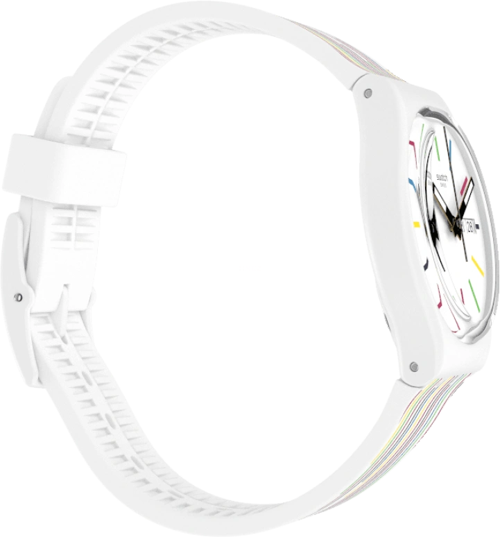 Swatch,Originals 34mm,34mm,Plastic,White,Closed,GW712
