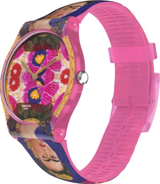 Swatch,Originals 41mm,41mm,Plastic,Multi-Color,Quartz,Sapphire,Crystal Glass,Round,SUOZ341