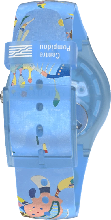 Swatch,Originals 41mm,41mm,Plastic,Blue,Quartz,Sapphire,Crystal Glass,Round,SUOZ342