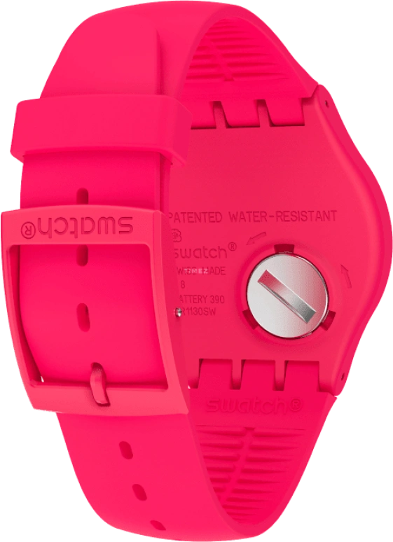 Swatch,CLASSIC ,Plastic,Red,SUOR704