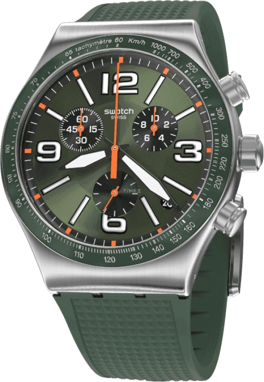 Swatch,IRONY 43mm,43mm,Closed,YVS462