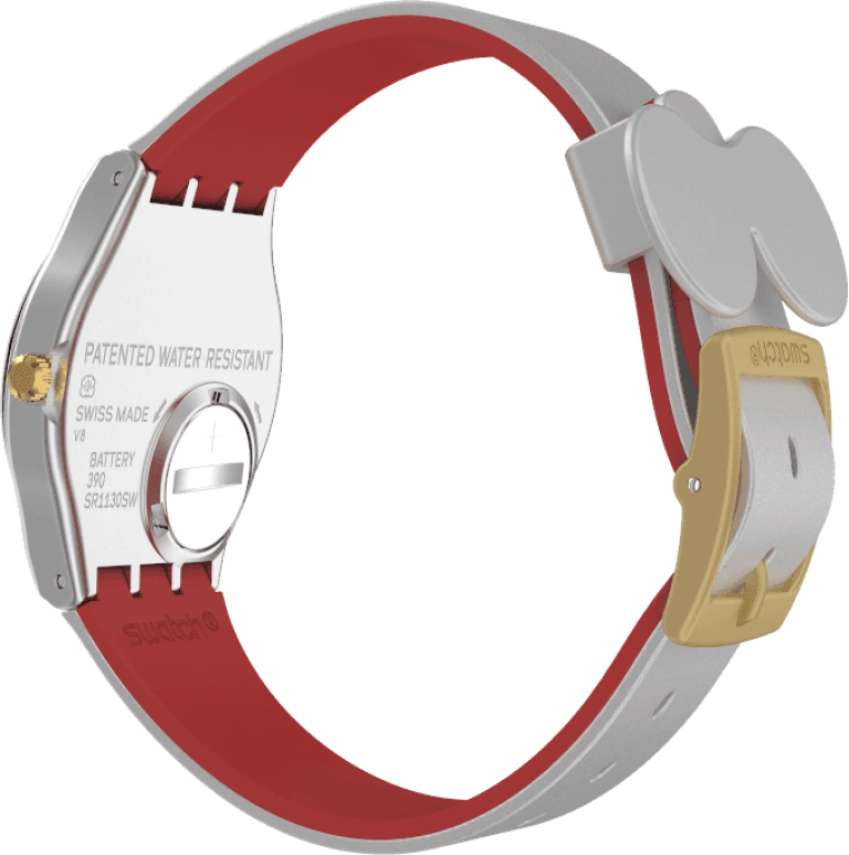 Swatch,Originals 34mm,34mm,Plastic,Sapphire,Crystal Glass,GZ327