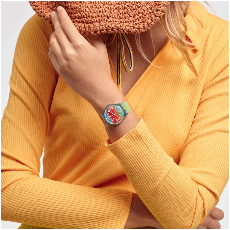 Swatch,Originals 34mm,34mm,Plastic,GS124