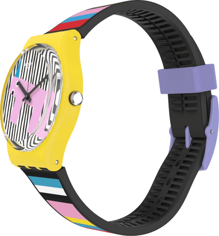 Swatch,Originals 34mm,34mm,Plastic,Closed,GZ341